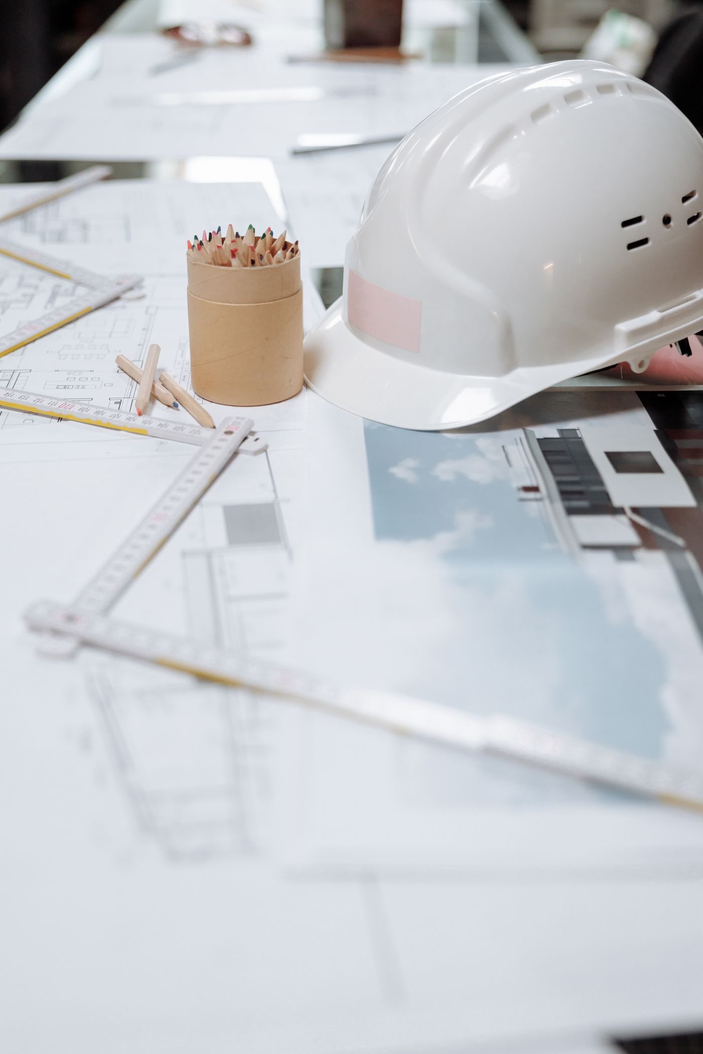 Commercial property construction plans